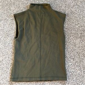 MADEWELL FUNNELNECK CROPPED MUSCLE TEE